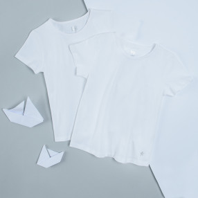 Тениска с къс ръкав 2бр., цвят: Микс