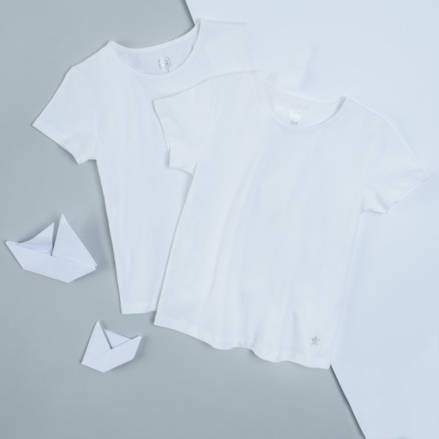 Тениска с къс ръкав 2бр., цвят: Микс