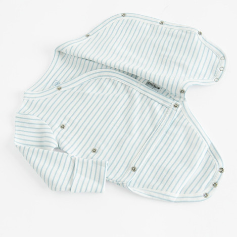 Боди с дълъг ръкав 2бр., цвят: Бял