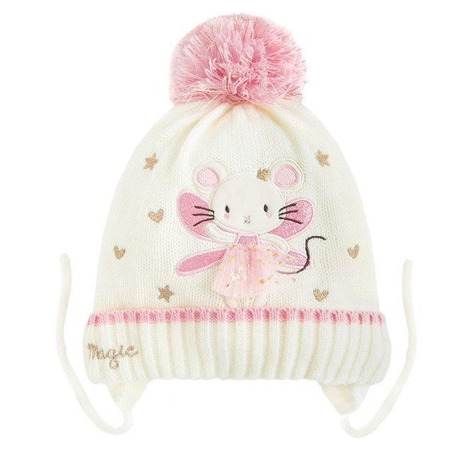 Шапка, цвят: Бял