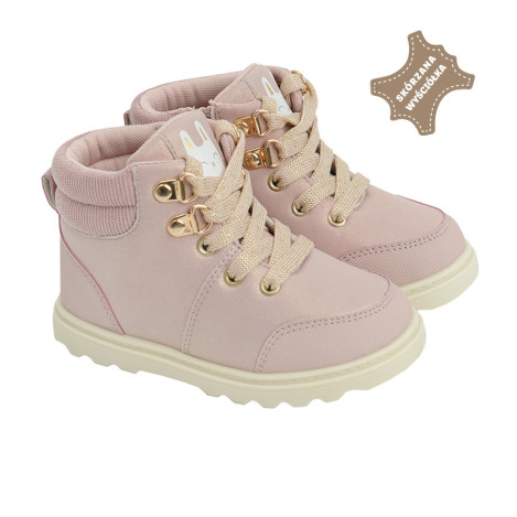 Високи обувки, цвят: Светло розов