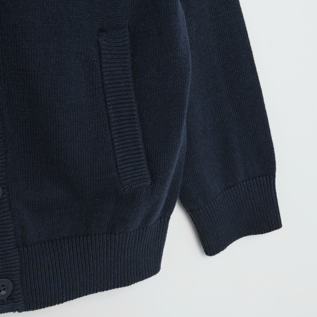 Жилетка, цвят: Морско син