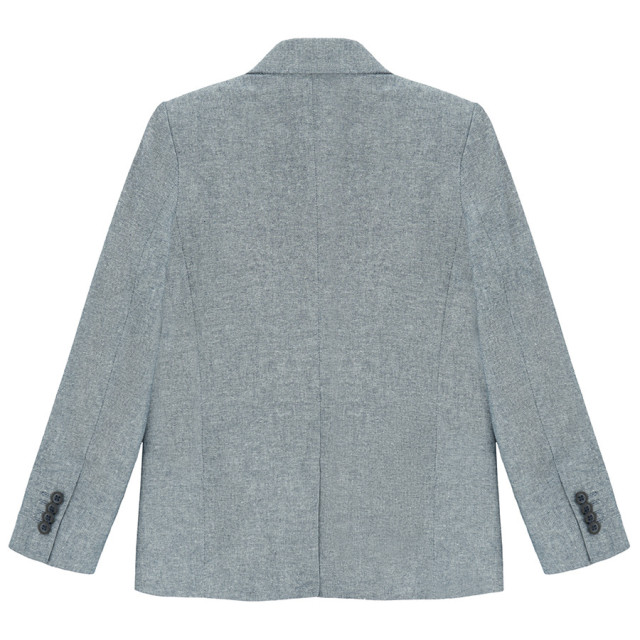 Яке, цвят: Моско син меланж