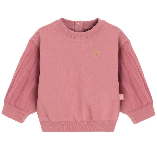 Блуза с дълъг ръкав, цвят: Пепел от рози