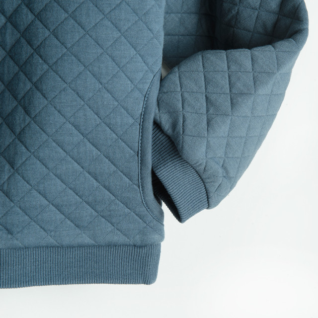 Блуза с дълъг ръкав, цвят: Син