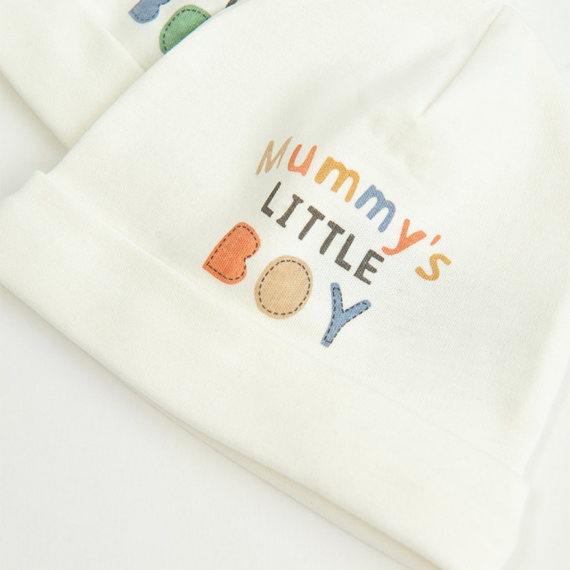 Шапка 2бр., цвят: Кремав