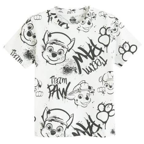 Тениска с къс ръкав 2бр. PAW PATROL, цвят: Мръсно бял