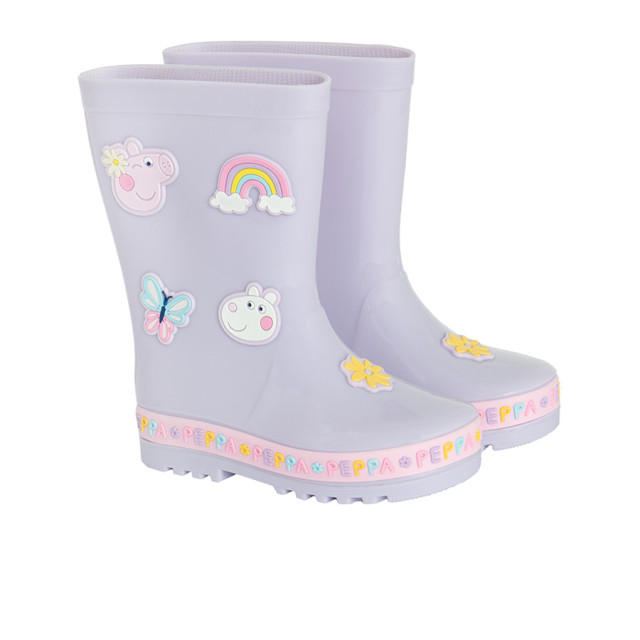 Гумени ботуши PEPPA PIG, цвят: Лилав