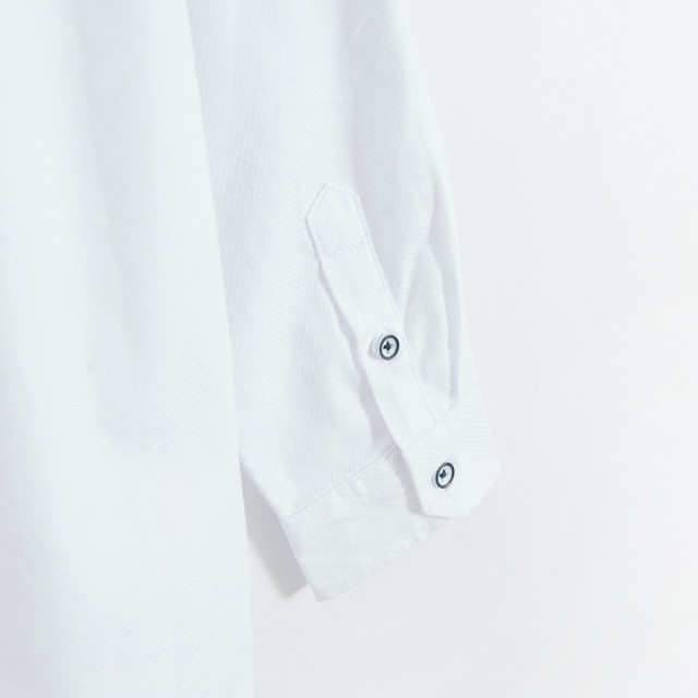 Риза с дълъг ръкав, цвят: Бял