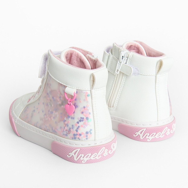 Високи обувки LILO&STITCH, цвят: Бял