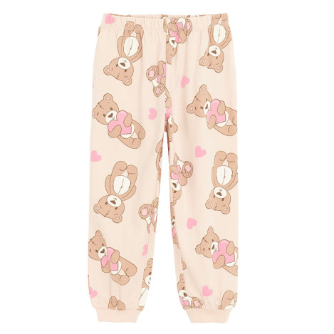 Пижама, цвят: Бежов