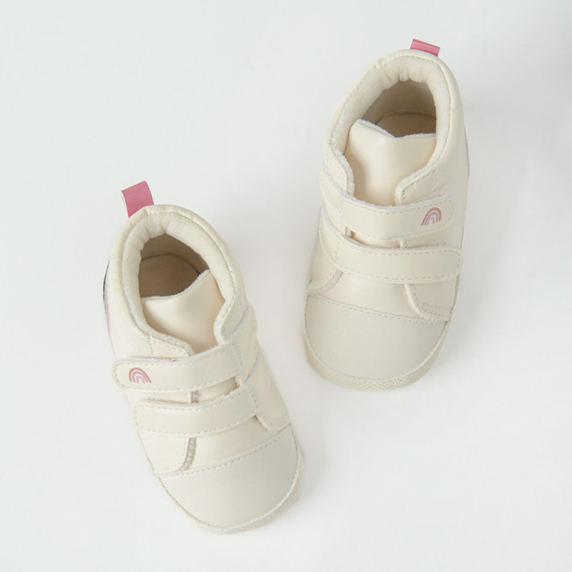 Пантофи, цвят: Екрю