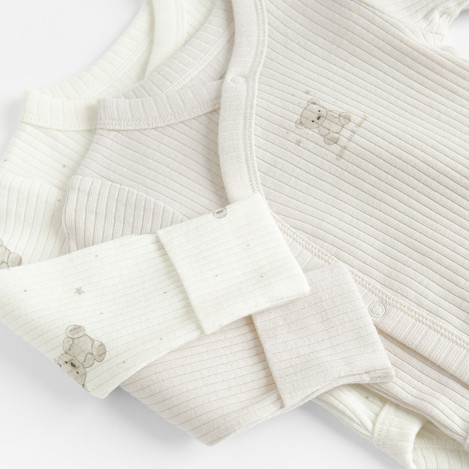 Боди с дълъг ръкав 2бр., цвят: Микс