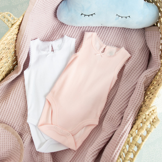 Бодита без ръкав 2бр., цвят: Микс