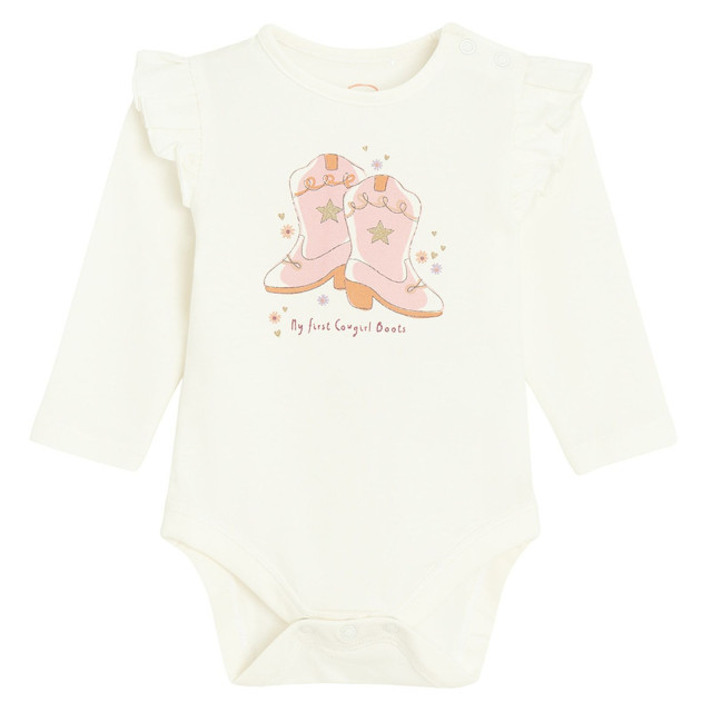 Боди с дълъг ръкав 2бр., цвят: Микс