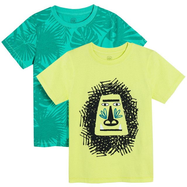 Тениска с къс ръкав 2бр., цвят: Микс