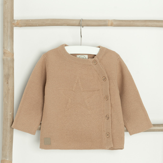 Жилетка, цвят: Светло кафяв