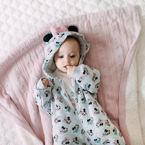 Одеяло, цвят: Розов