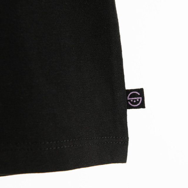 Тениска с къс ръкав, цвят: Черен