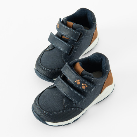 Високи обувки, цвят: Морско син