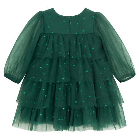 Рокля с дълъг ръкав, цвят: Зелен