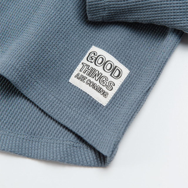 Риза с дълъг ръкав, цвят: Тюркоазен