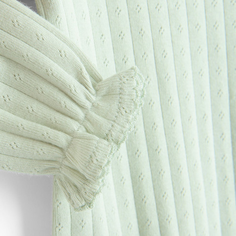 Боди с дълъг ръкав, цвят: Зелен