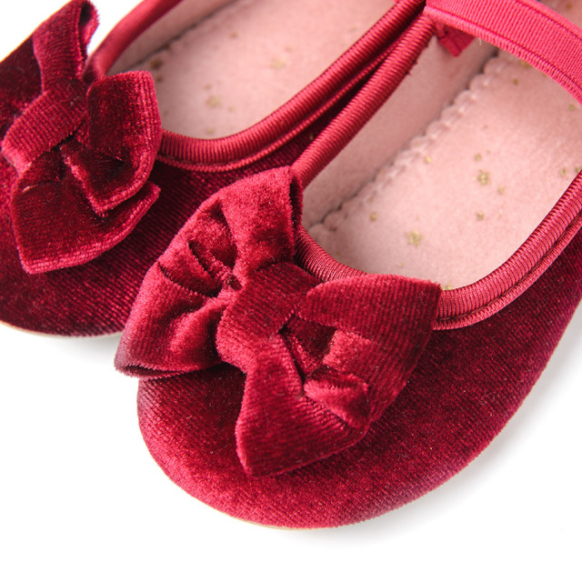 Балеринки, цвят: Червен