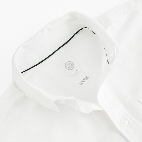 Риза с дълъг ръкав, цвят: Бял