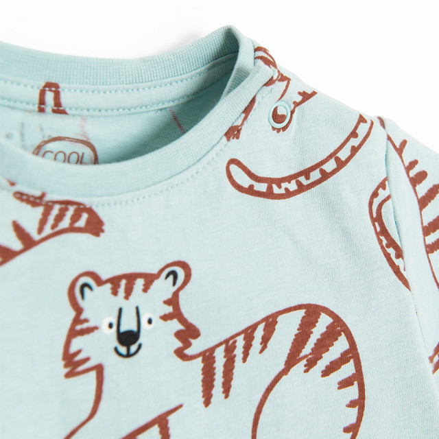 Комплект, цвят: Тюркоазен