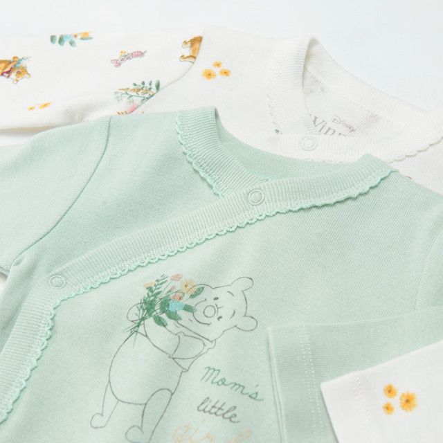 Боди с дълъг ръкав 2бр. WINNIE THE POOH, цвят: Микс