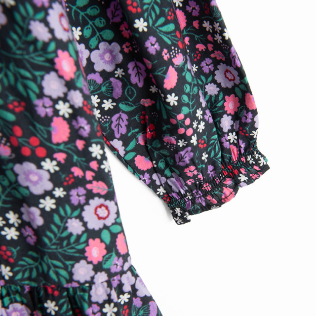 Рокля с дълъг ръкав, цвят: Морско син