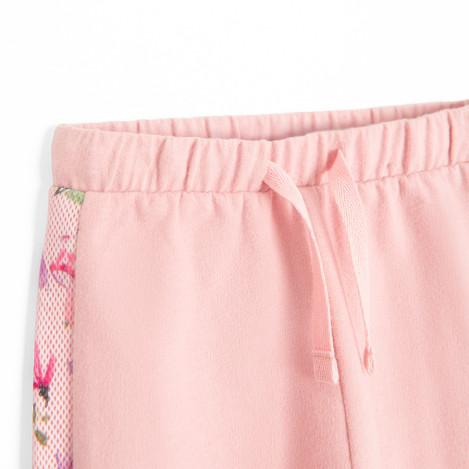 Спортен панталон, цвят: Пепел от рози