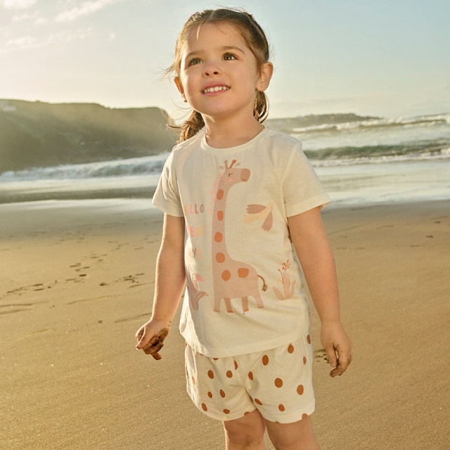 Блуза с къс ръкав 2бр., цвят: Микс