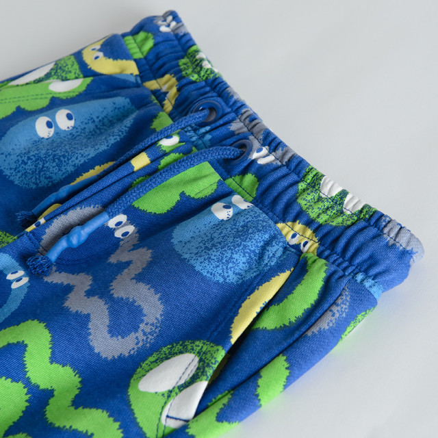 Спортен панталон, цвят: Морско син