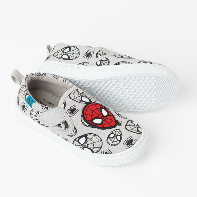 Кецове SPIDER-MAN, цвят: Светло сив