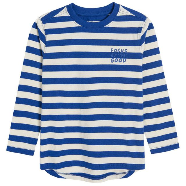 Тениска с дълъг ръкав, цвят: Райе