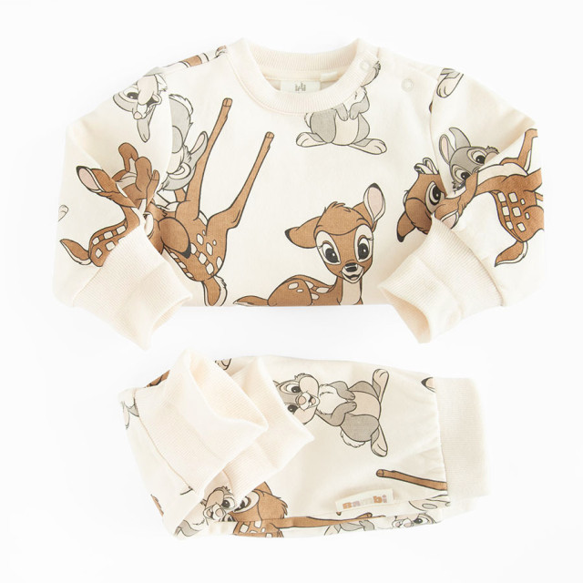 Спортен комплект 2бр. BAMBI, цвят: Кремав