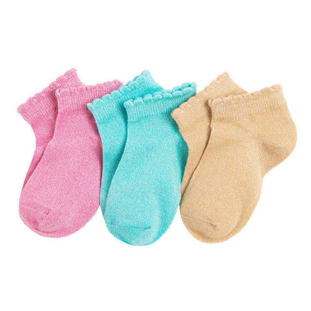 Къси чорапи 3бр., цвят: Микс