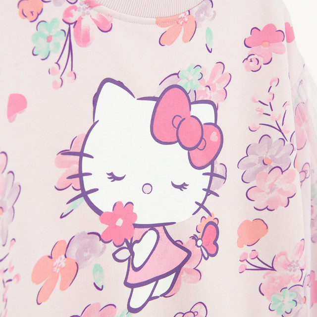 Блуза с дълъг ръкав HELLO KITTY, цвят: Микс