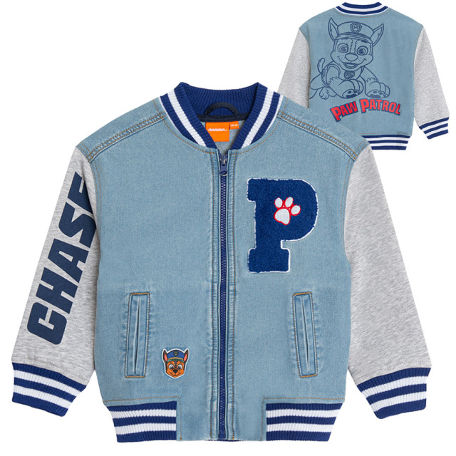 Яке PAW PATROL, цвят: Светъл деним