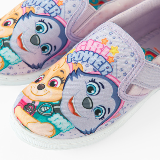 Кецове PAW PATROL, цвят: Светло виолетов