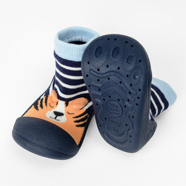 Пантофи, цвят: Морско син