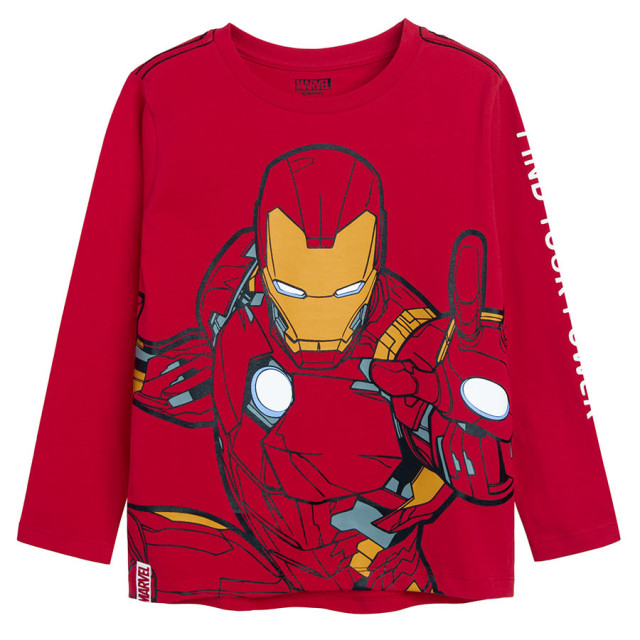 Тениска с дълъг ръкав 2бр. MARVEL COMICS, цвят: Микс