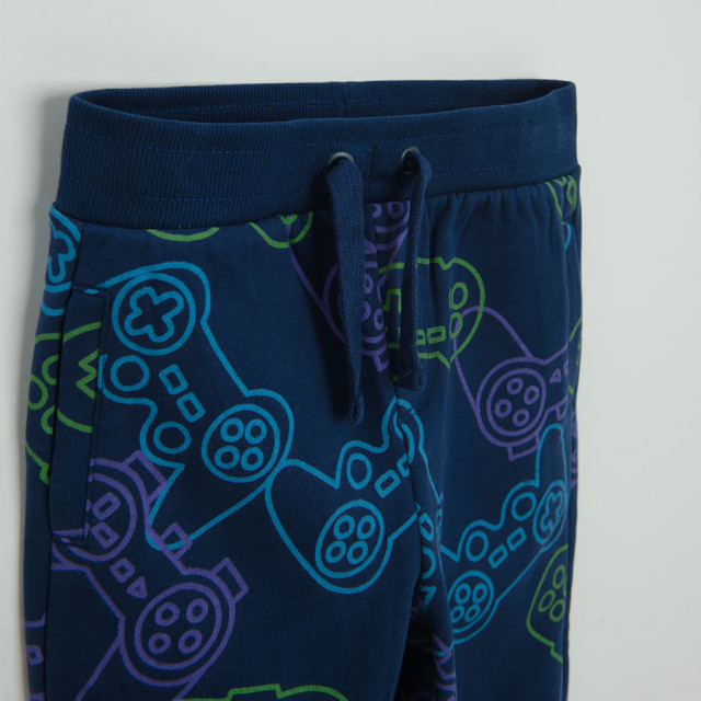 Спортен панталон, цвят: Морско син