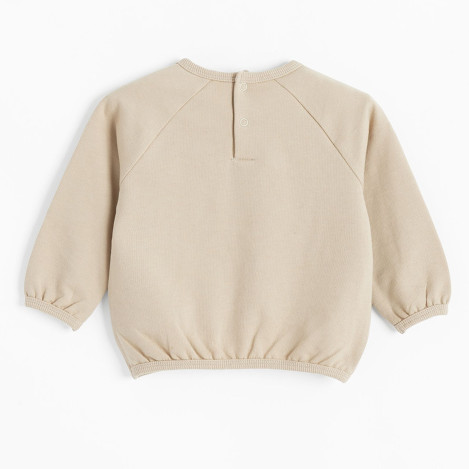 Тениска с дълъг ръкав WINNIE THE POOH, цвят: Бежов