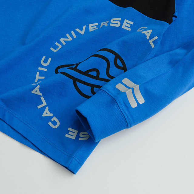 Блуза с дълъг ръкав NASA, цвят: Тъмно син