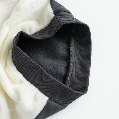 Блуза с дълъг ръкав, цвят: Кремав