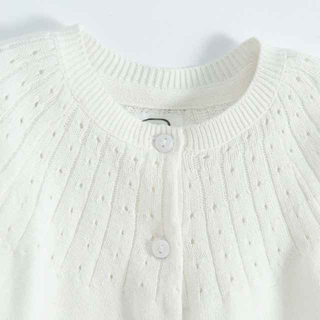 Жилетка, цвят: Кремав