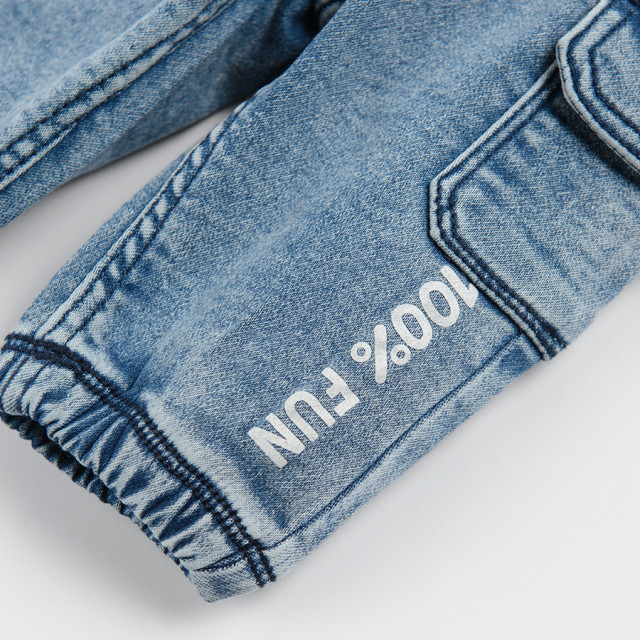 Панталони, цвят: Деним